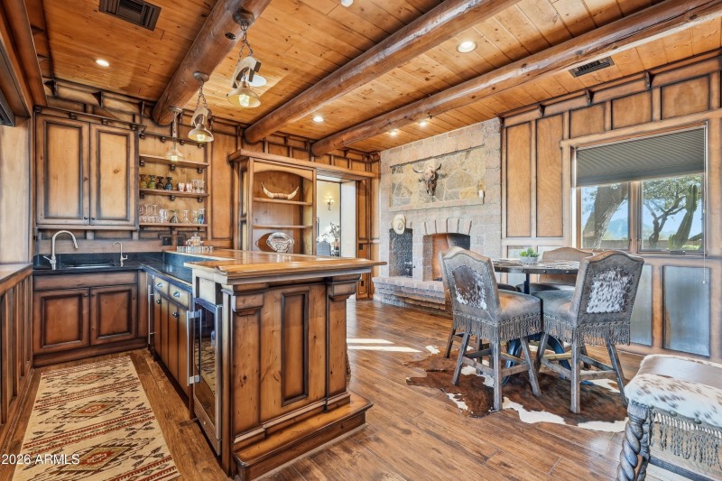 Wood & steel wall panels