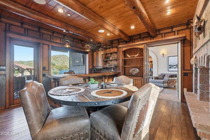 Cabinet Opens To Reveal Saloon