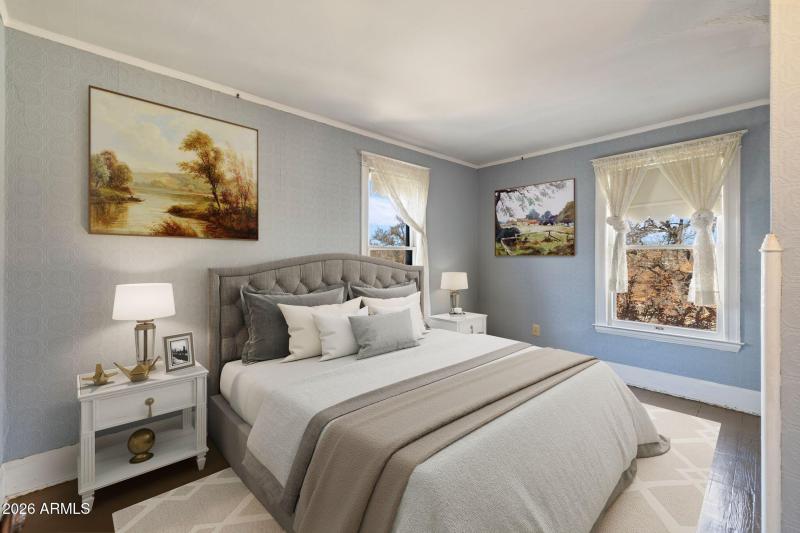 Bedroom #5 - virtual staged