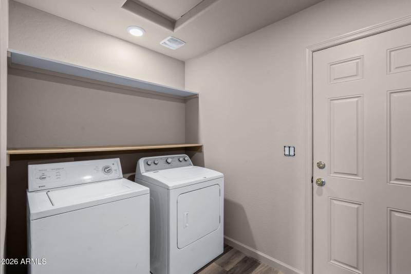 WASHER AND DRYER INCLUDED