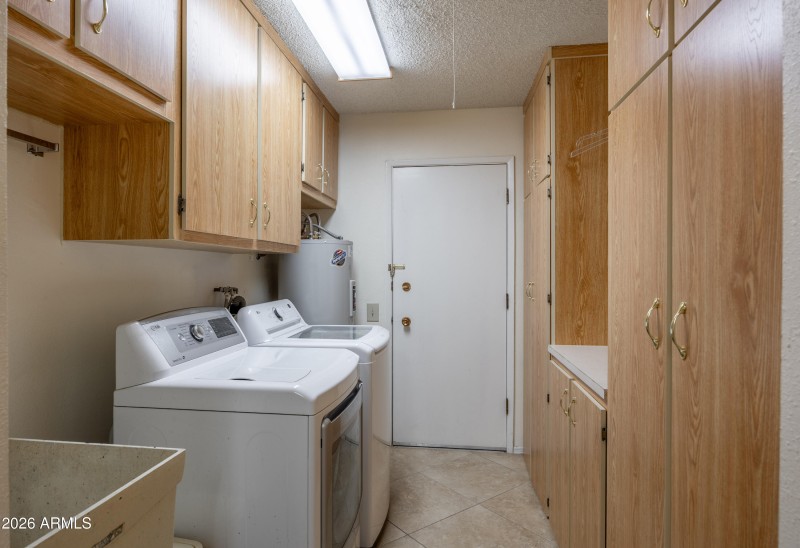 Indoor laundry and storage