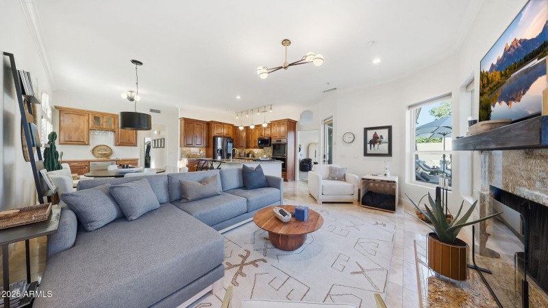 Family Room to Kitchen