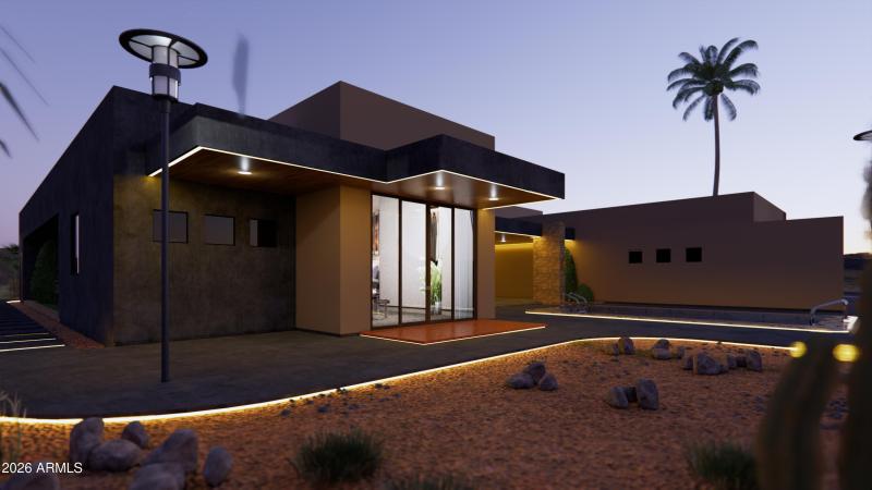 Soaring Eagle Exterior Render Backyard S