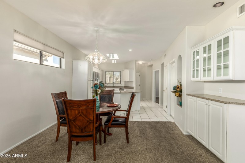 Dining & Kitchen View