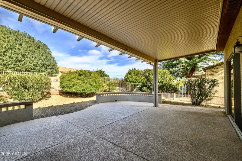 Extended Covered Patio