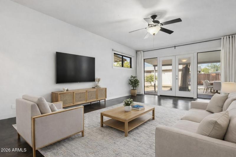 Bright and modern living space