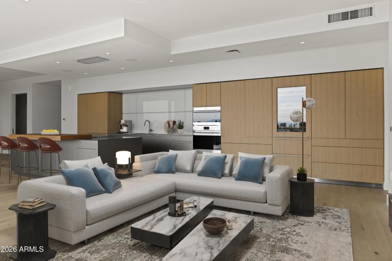 Great Room with Bulthaup Kitchen