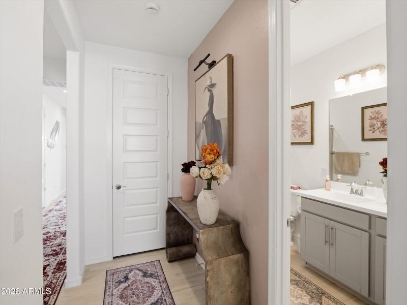 Storage Closet at Bedroom 1 hallway