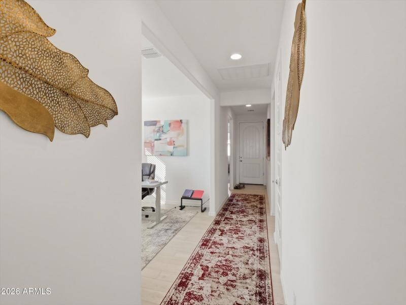 Walking into this Expansive Entry