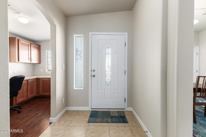 Entryway - interior view