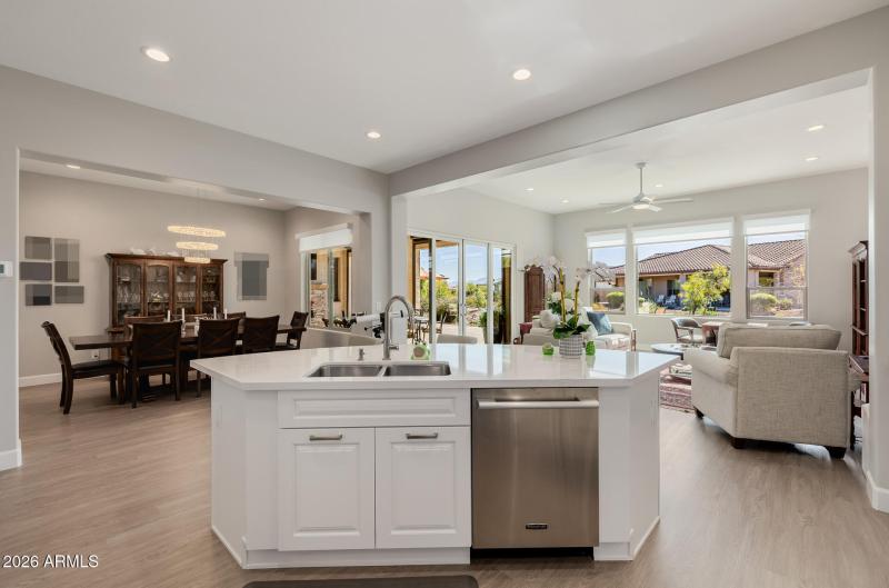 Nice view of main living area