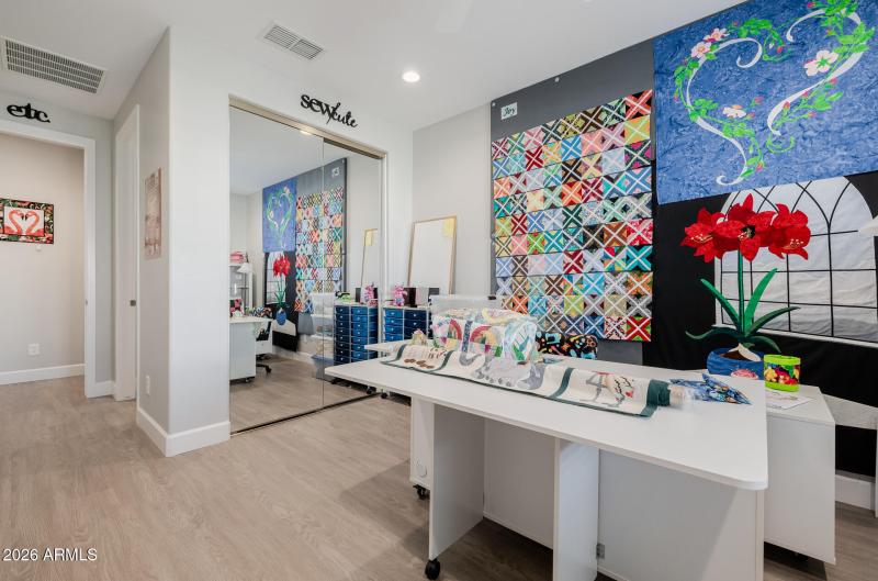 Easily converted to guest bedroom