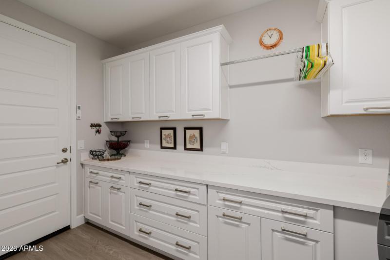 Expanded laudry room