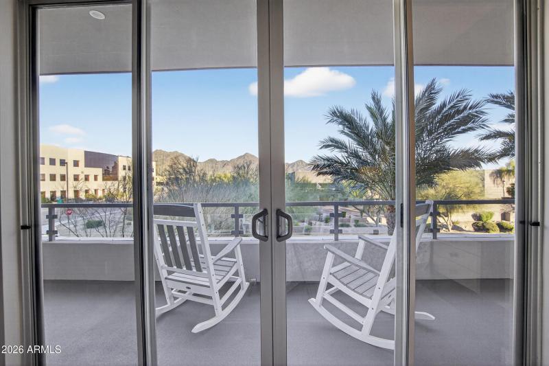 Balcony with McDowell Mountains