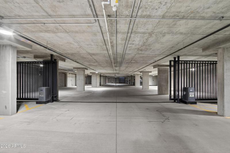 Gated Underground Garage