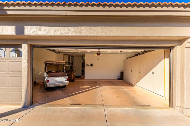 28 2-Car Plus Golf Cart Garage