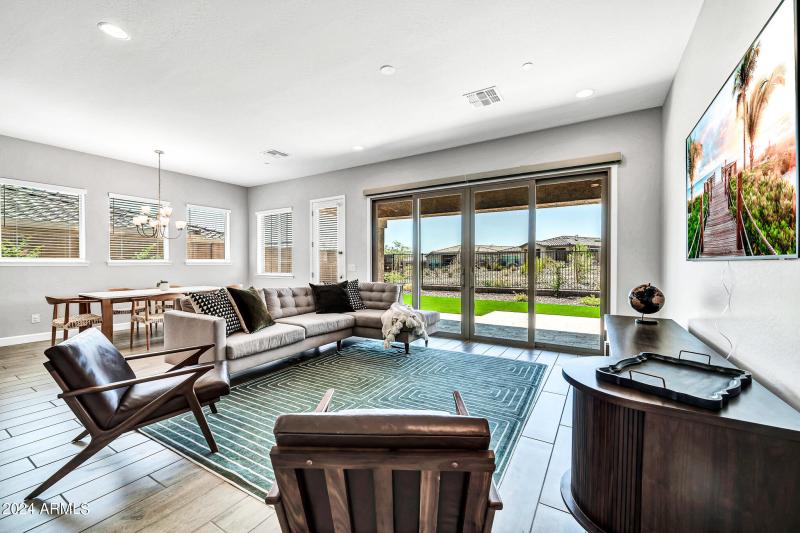 Living space with a view