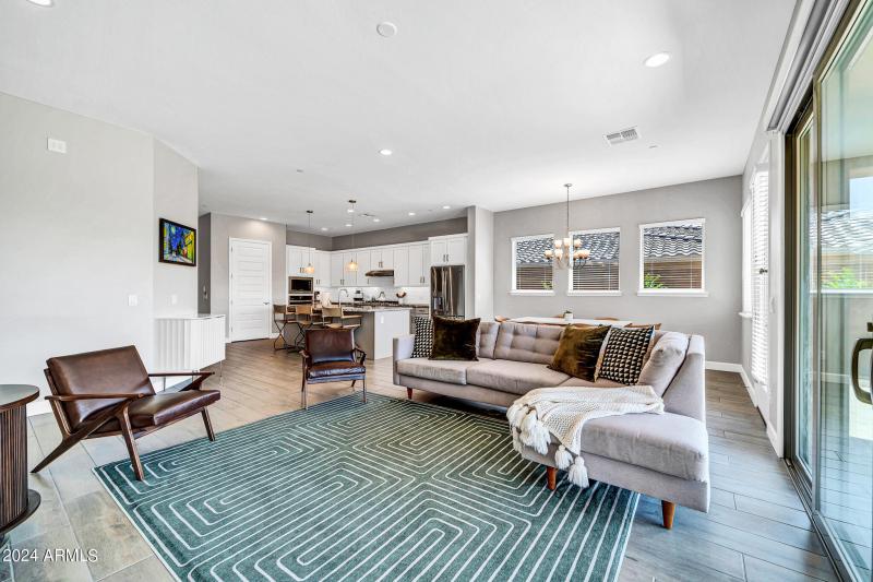 Kitchen open to great room