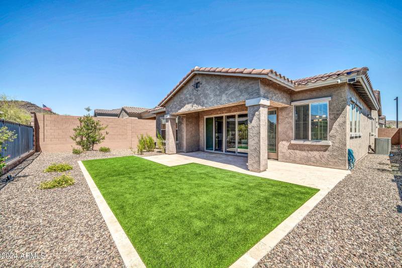 Low maintenence backyard