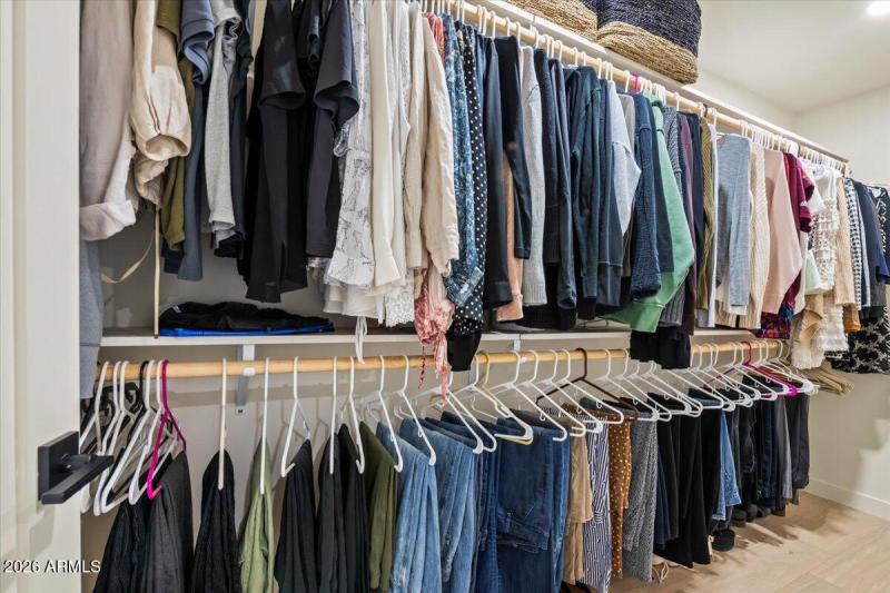 His and Hers Closets