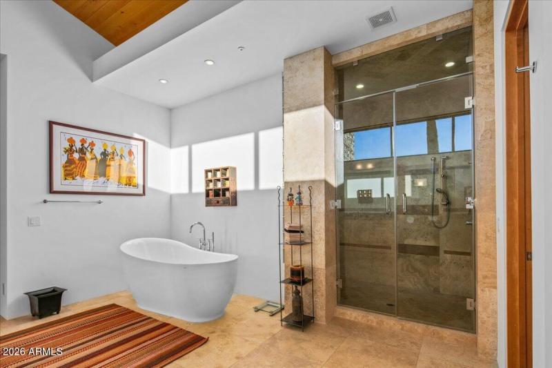 Primary Bathtub & Steam Shower