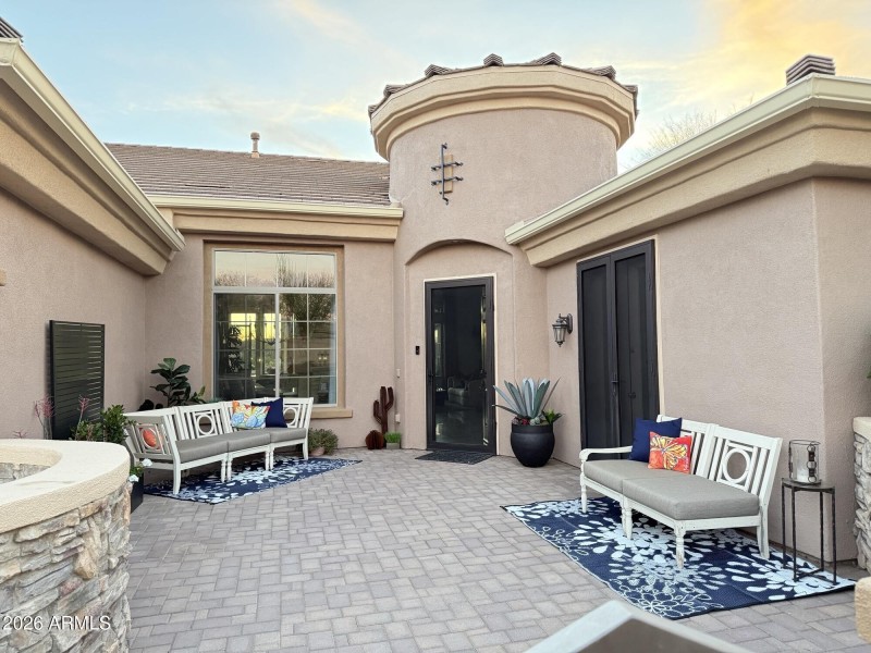 Bradon courtyard