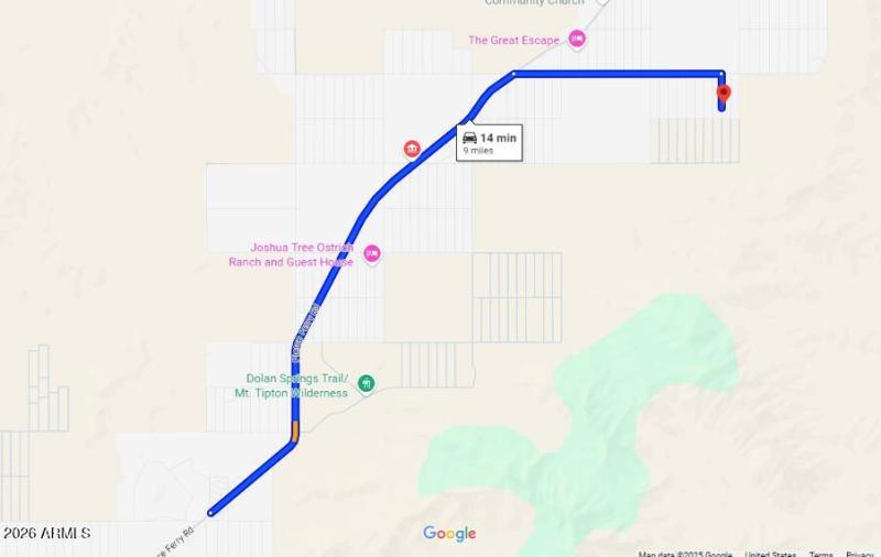 0528 Dolan Springs map