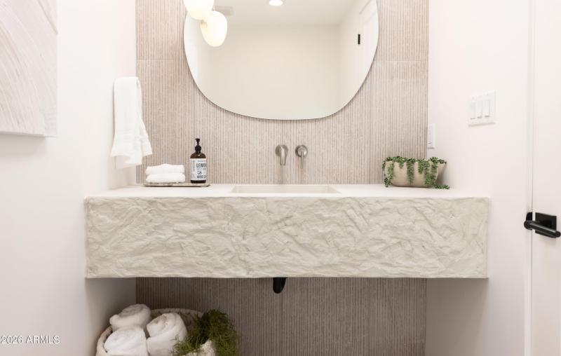 Custom Cement Vanity