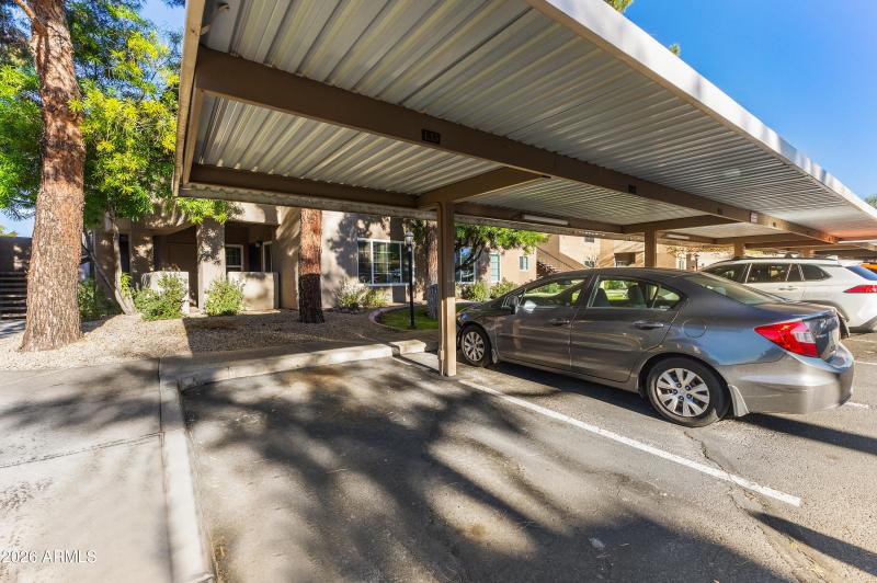 Covered Parking Space