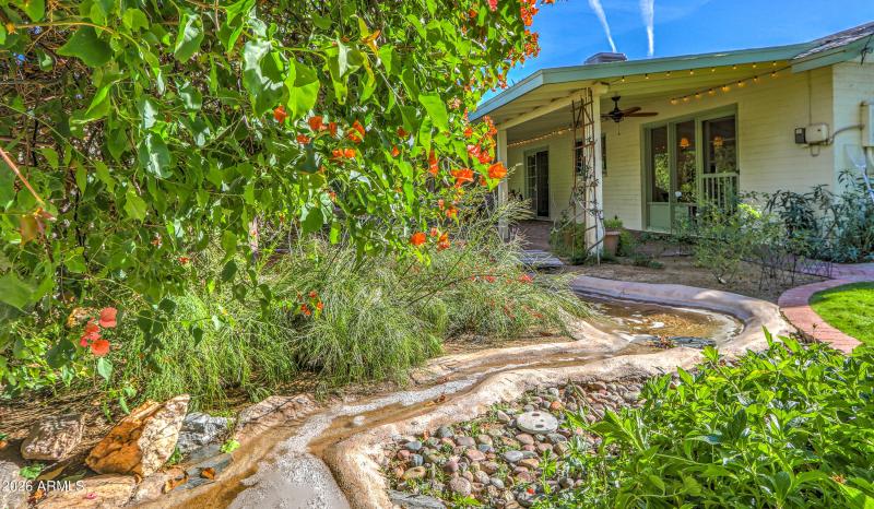 Trailing Water Feature