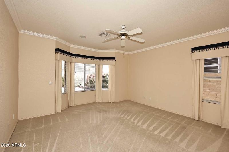 Spacious Primary Bedroom