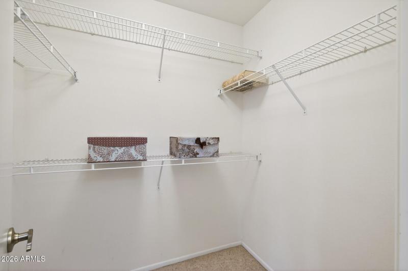 Primary Walk in Closet