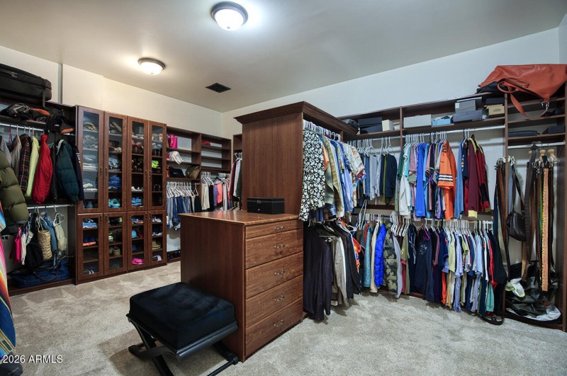 Spacious Owner's Closet