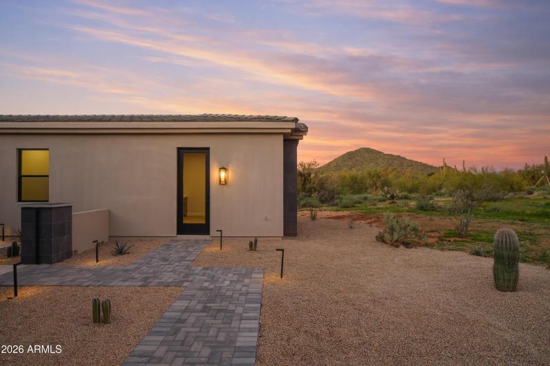 Casita Entrance Morning Vista