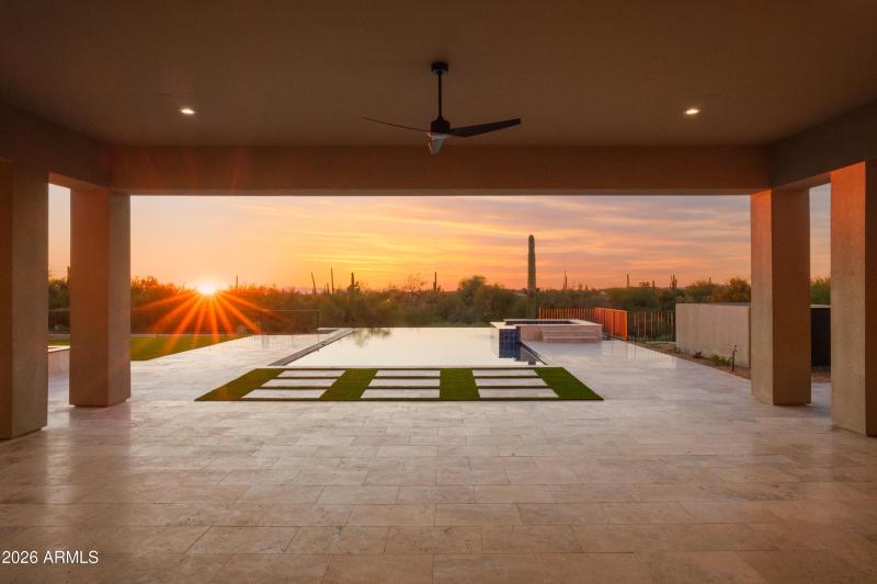 Sunset Patio Morning Vista