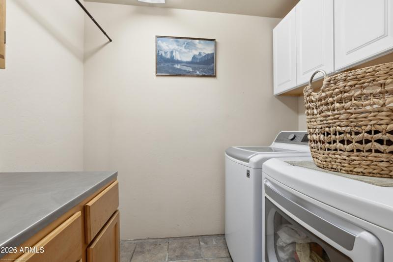 Laundry on main level