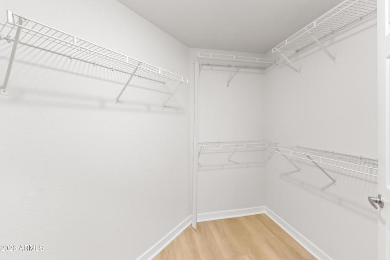 Primary Walk-In Closet