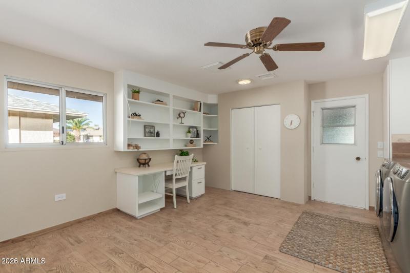 Office Area /Craft Room