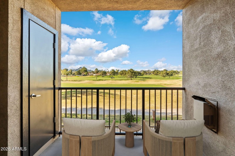 Balcony w/ Golf Course Views