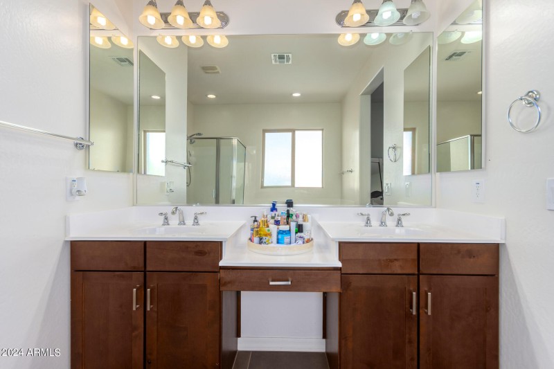 Vanity area for getting ready