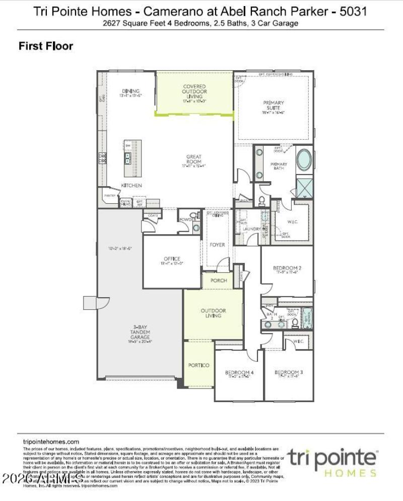 Parker- 5031 A Floorplan