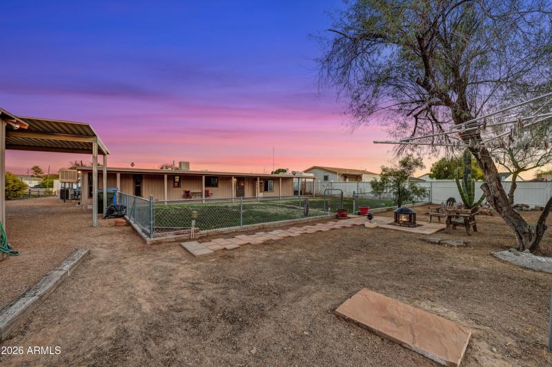 View from Workshop side Entry