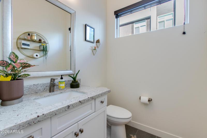 Powder Bath on 2nd Floor