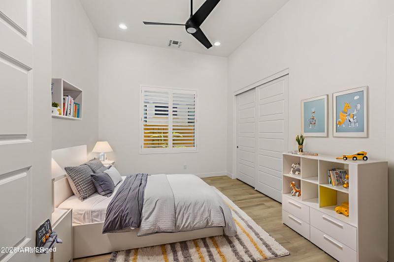 2nd Bedroom - Kids Staged