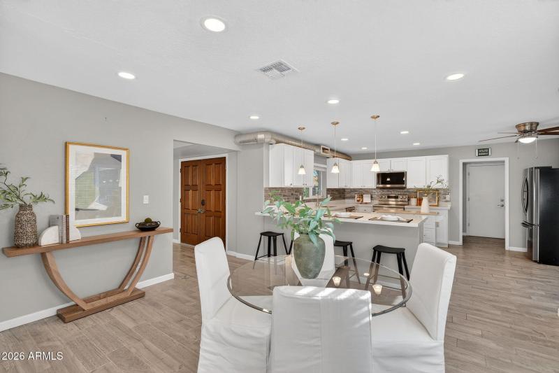 Dining Area – Open to Kitchen