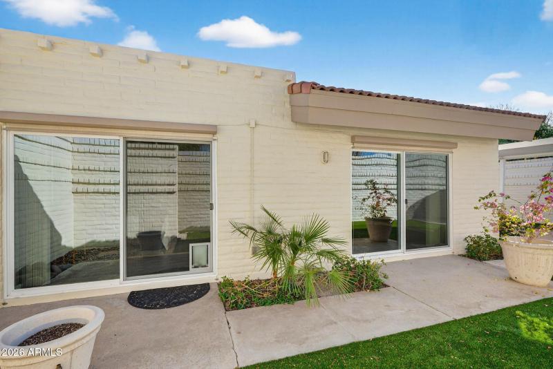 Backyard – Patio & Living Space