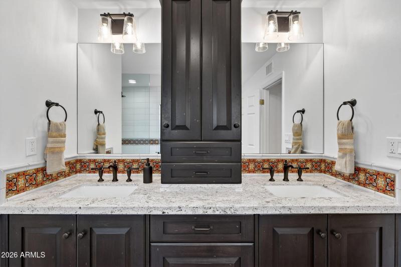 Primary Double Vanity