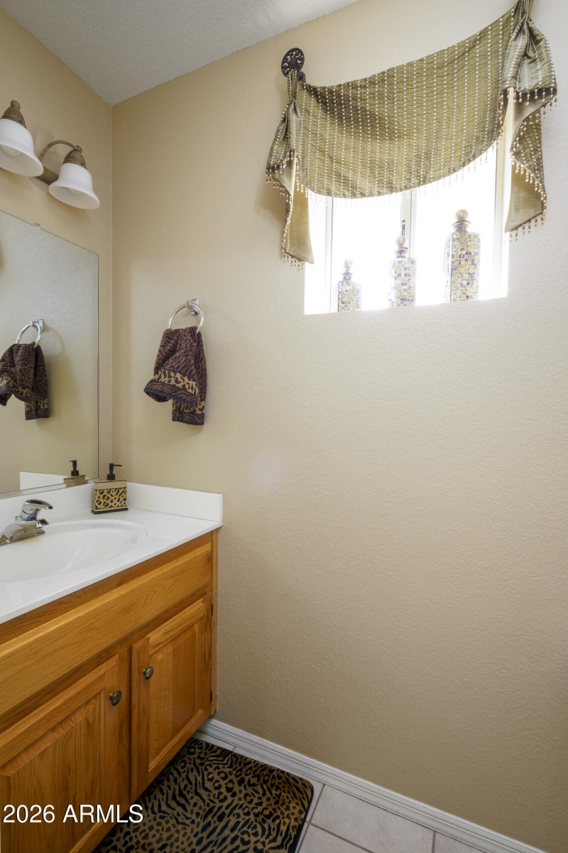 Half Bath off Laundry Room