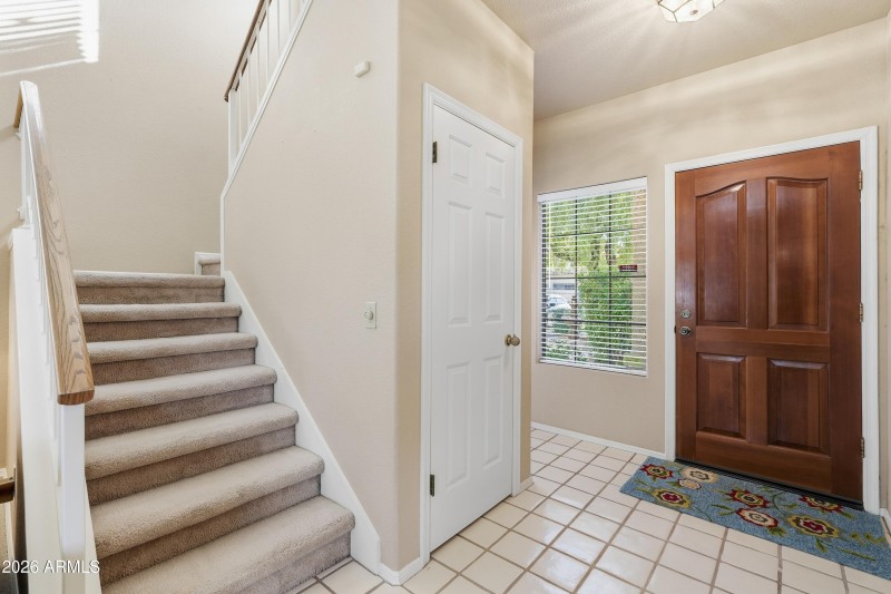 Front entry room