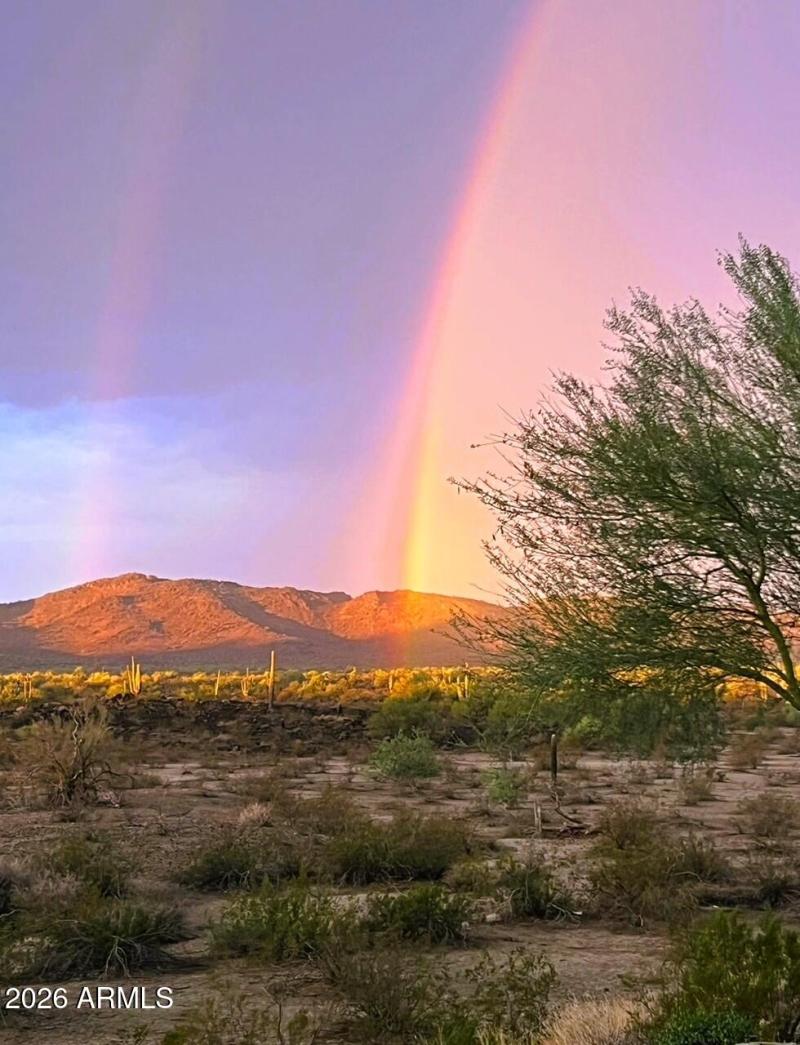 SONORAN MNT RANCH DOUBLE RAINBOW